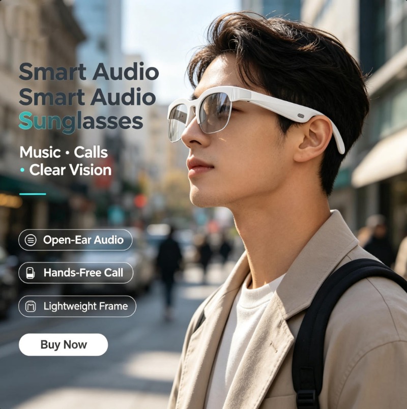 Audio Music Videos - Óculos de Sol Inteligentes com Áudio