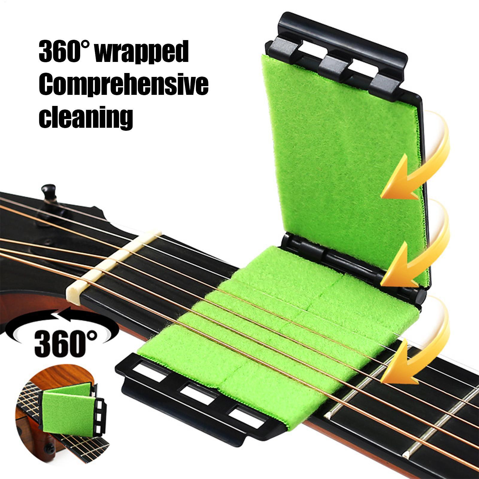 Audio Music Cleaner - Pano Limpador de Cordas de Guitarra,