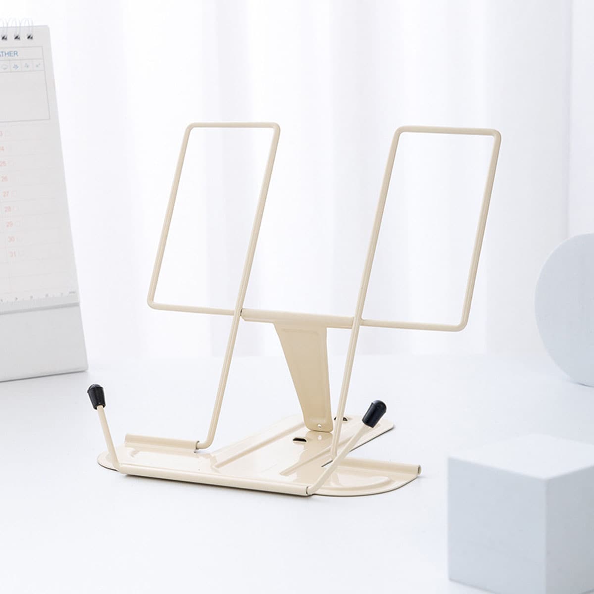Music Stand Folding - Suporte de Leitura Metálico Simples, Suporte