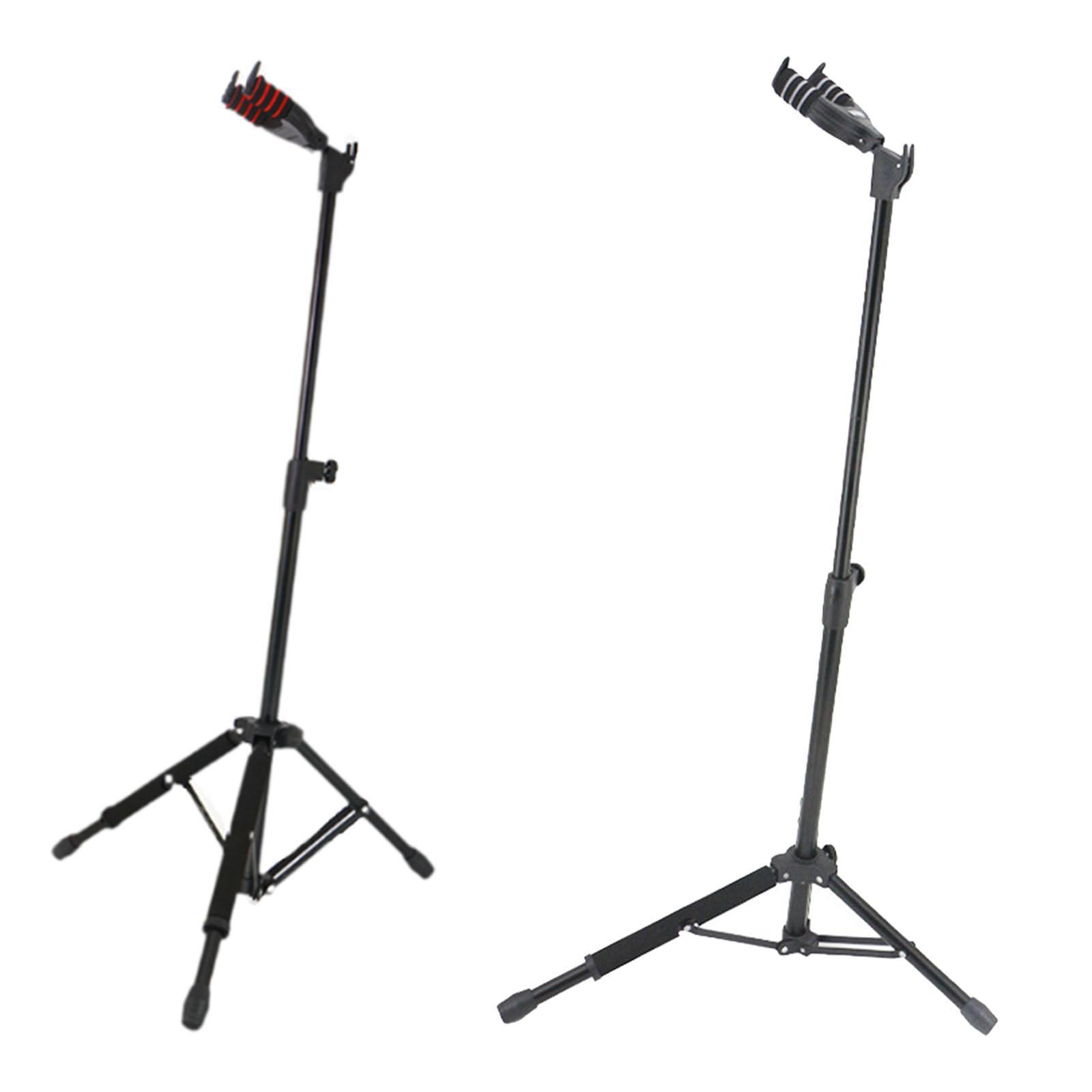Music Stand Folding - Suporte vertical para guitarra com borracha