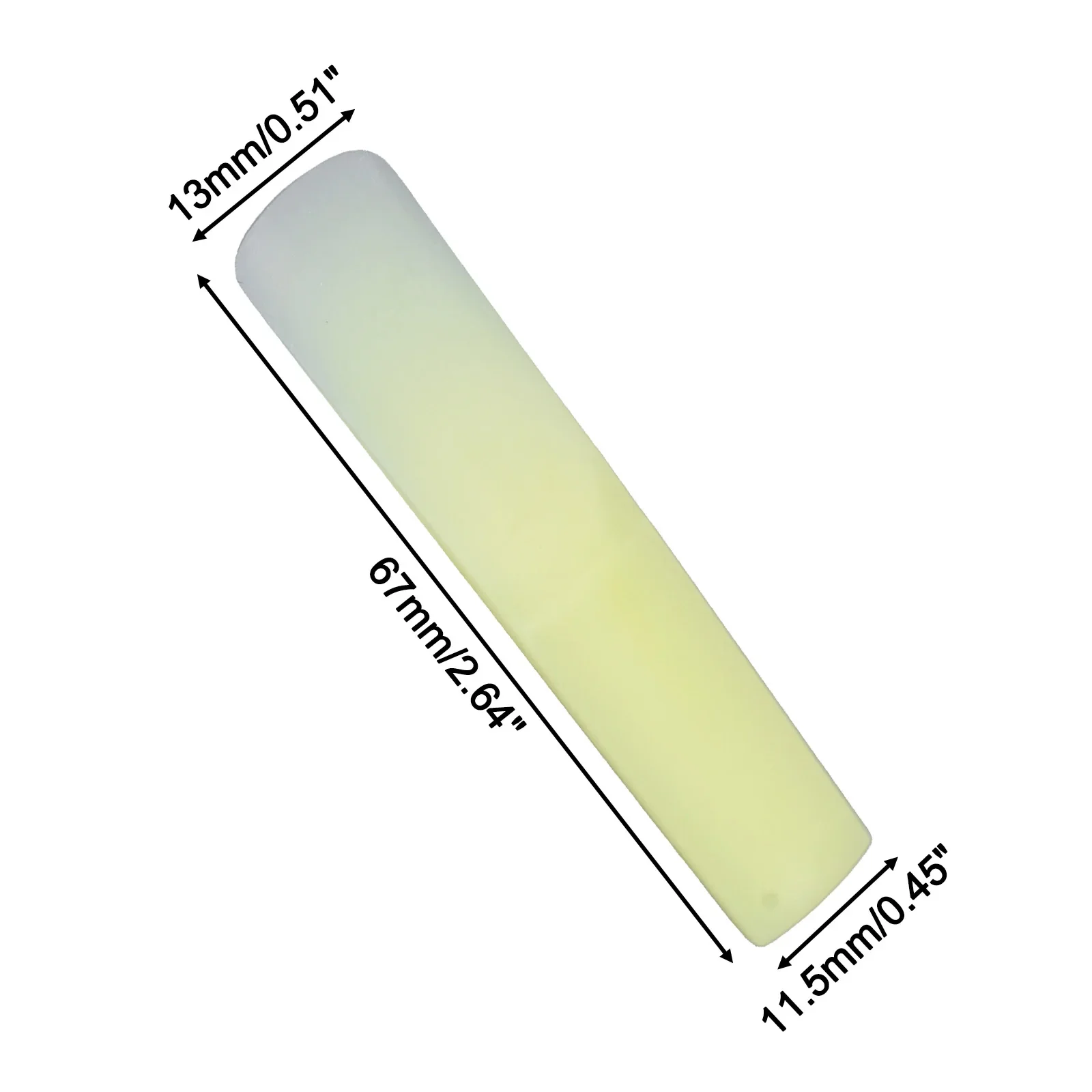 Saxophone Reed Pack - Palhetas de resina para clarinete, 3
