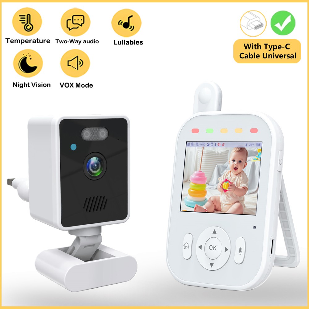 Audio Music Videos - Monitor de Bebê Sem Fio Interno