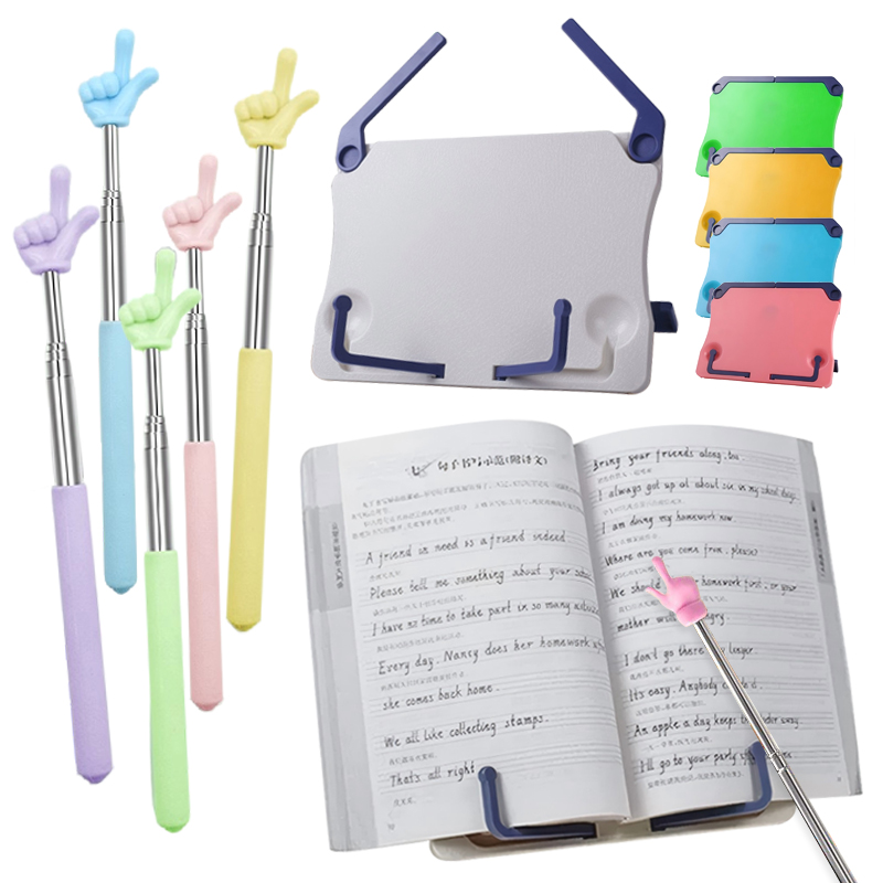 Music Stand Folding - Suporte de leitura portátil para livros,