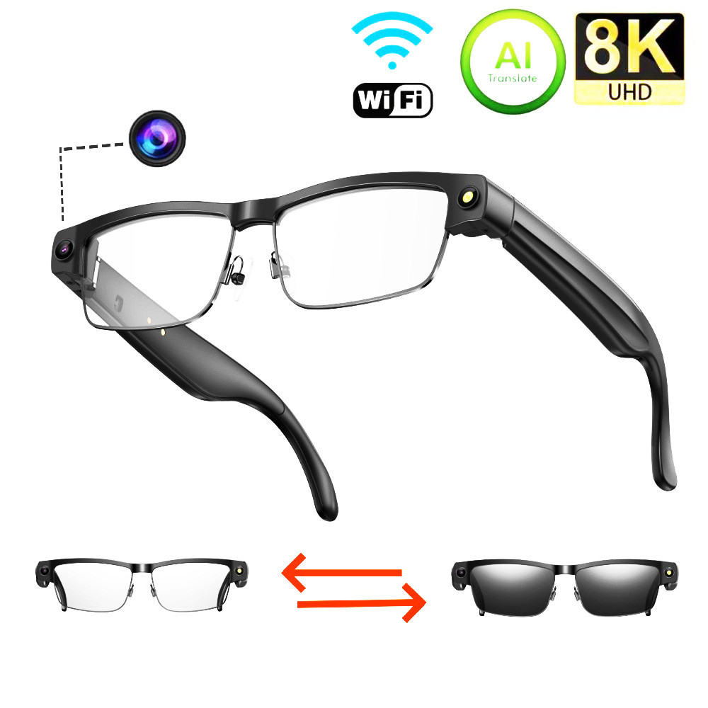 Óculos Inteligentes L802 com C - Audio Music To Video Ai avaliação e preço
