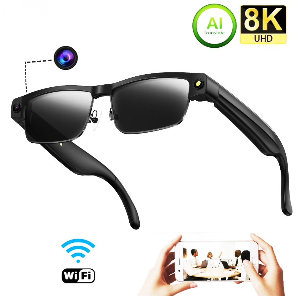 Óculos Inteligentes L802 com C - Audio Music To Video Ai avaliação e preço