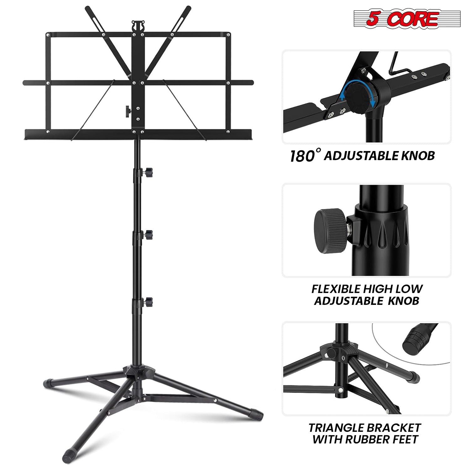 Suporte de Música Portátil de  - Music Stand Folding avaliação e preço