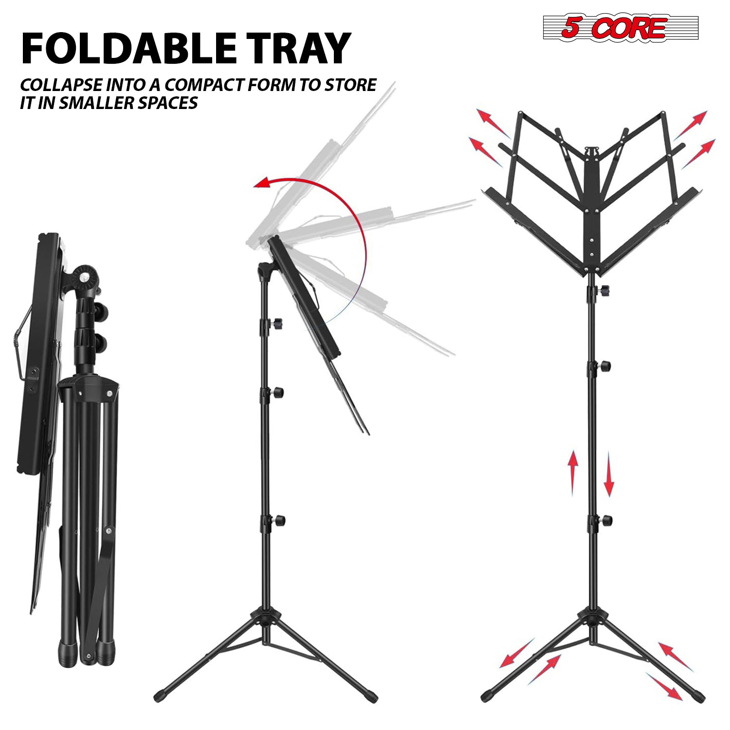 Suporte de Música Portátil de  - Music Stand Folding avaliação e preço