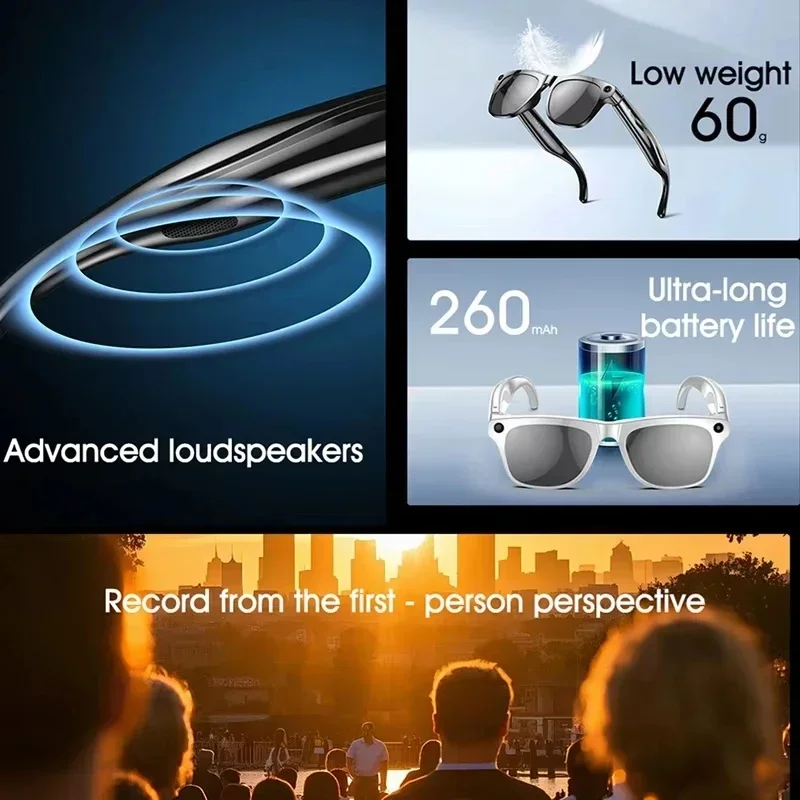 Óculos Inteligentes Lenovo 8K  - Audio Music To Video Ai avaliação e preço