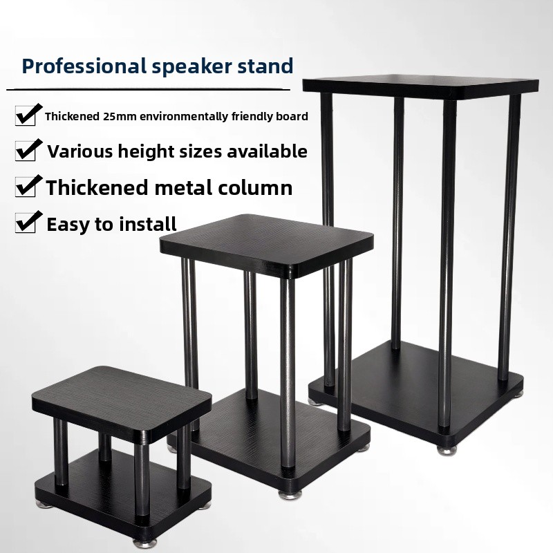Suporte de Áudio para Desktop  - Speaker Stand Tripod avaliação e preço