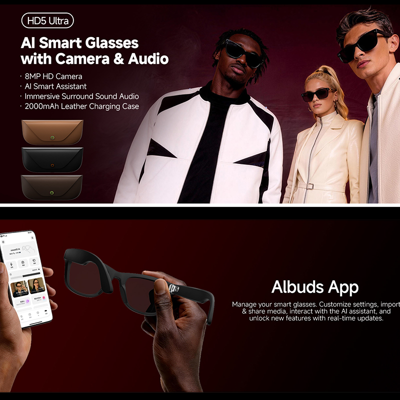 Novos Óculos Inteligentes AI 2 - Audio Music To Video Ai avaliação e preço