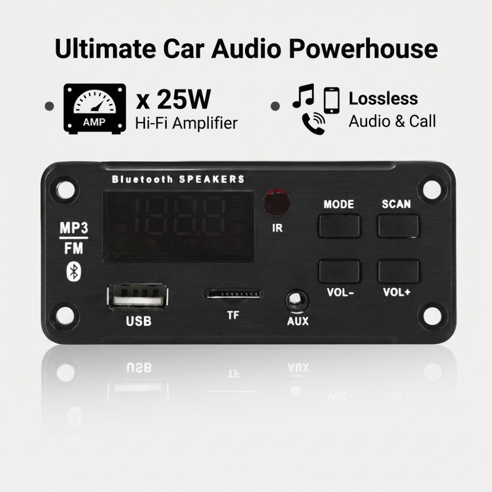Amplificador Bluetooth 50W com - Audio Music App avaliação e preço