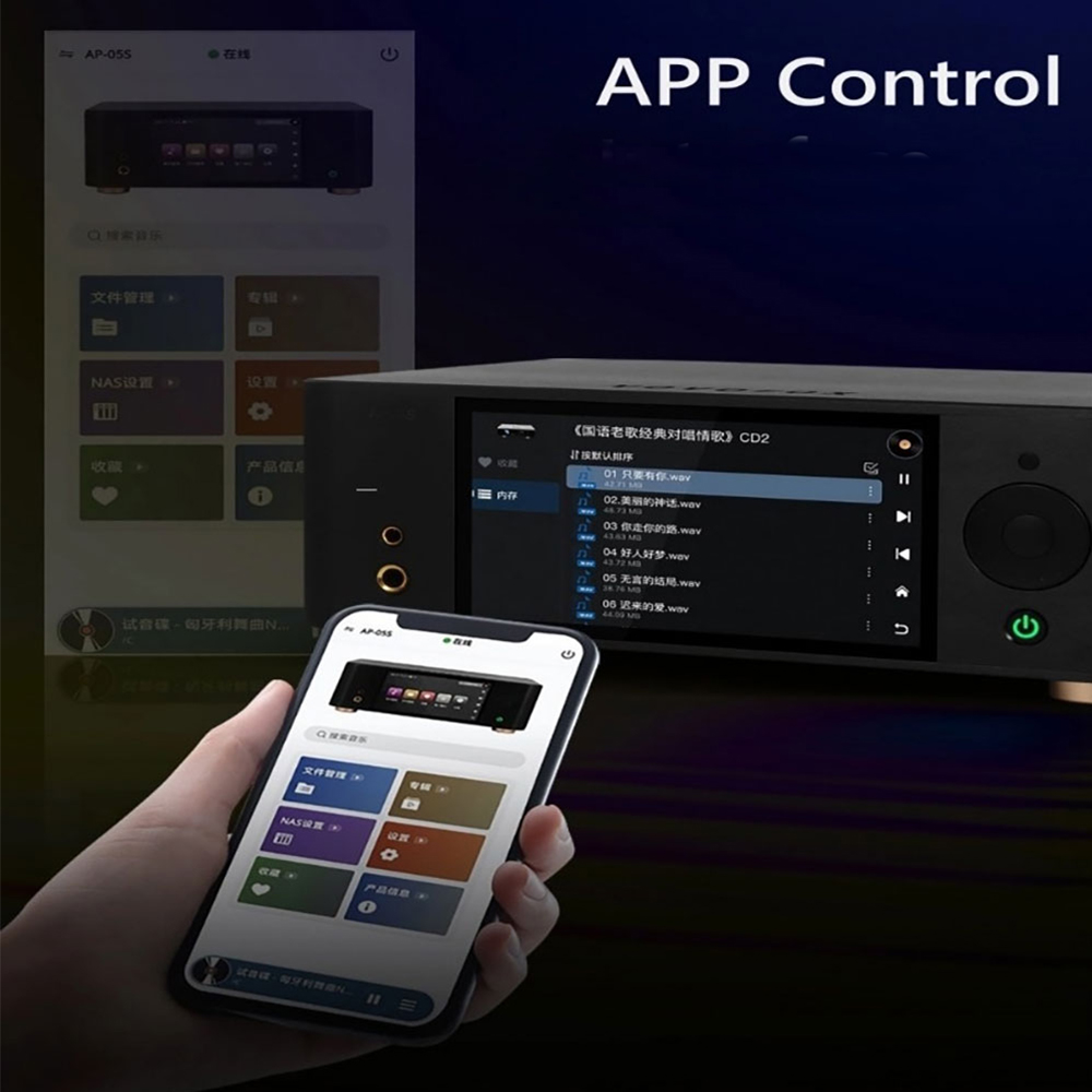 VOVOFOX-HiFi AP05S Reprodutor  - Audio Music App avaliação e preço