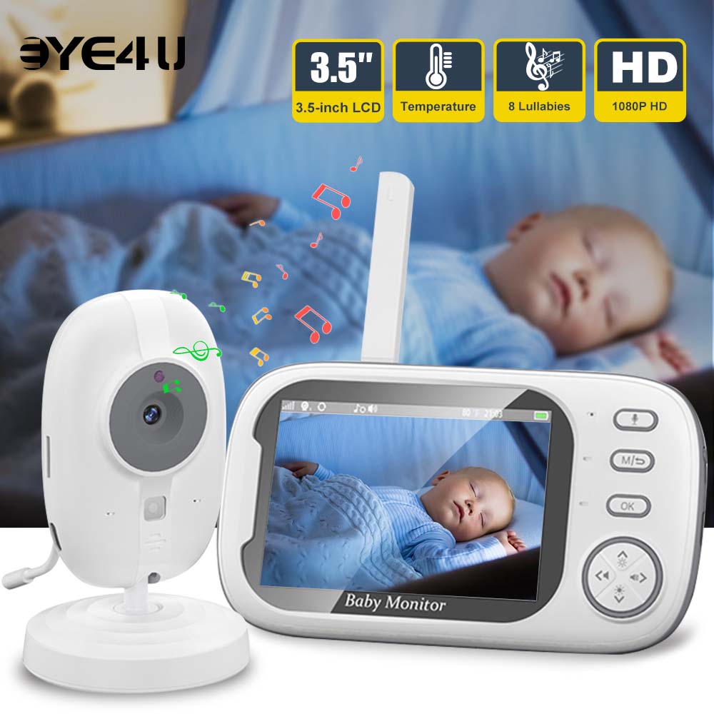 3.5'' Video Baby Monitor, Áudi - Audio Music Videos avaliação e preço