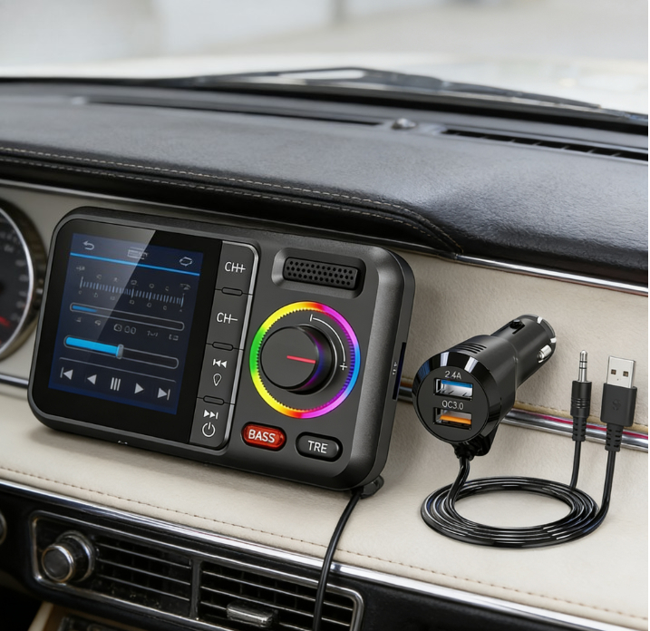 Transmissor FM Sem Fio com Tel - Audio Music App avaliação e preço